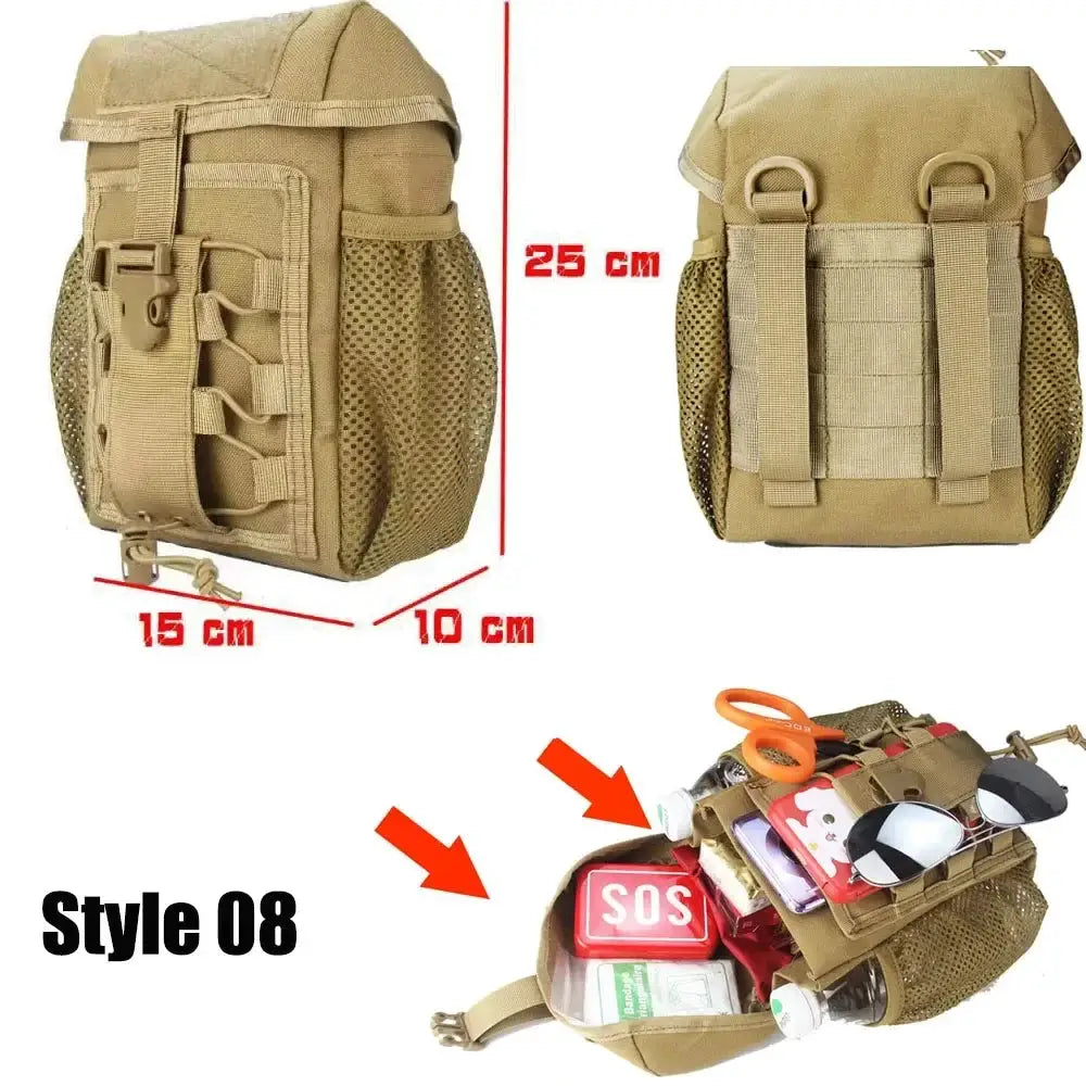IFAK EDC Bag Waist Bag Hunting Vest Outdoor First Aid Kit
