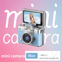 1080P HD Mini Keychain Camera With 180 Degree Flip Screen Travel