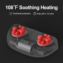 Electric Foot Massager 3D Roller Finger Pressure Deep Massage Infrared Heating Hot Compress Calf Arm Relaxed Muscles Daily Care