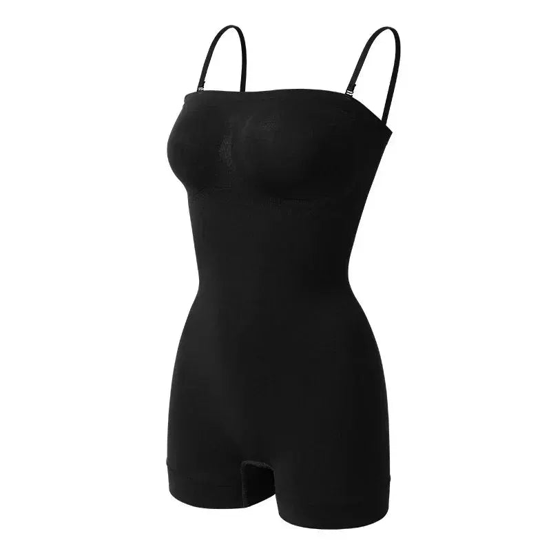 Strapless Bodysuit Shapewear Butt Lifter Tummy Control Women
