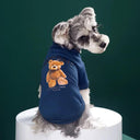 Winter Bear Pet Jacket Cozy Outerwear for Small Pets