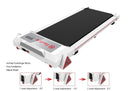 Foldable Treadmill Desk With Incline For Home Office Productivity
