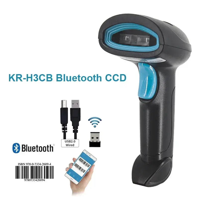 L8BL Bluetooth 2D Barcode Scanner And S8 QR PDF417 Handheld