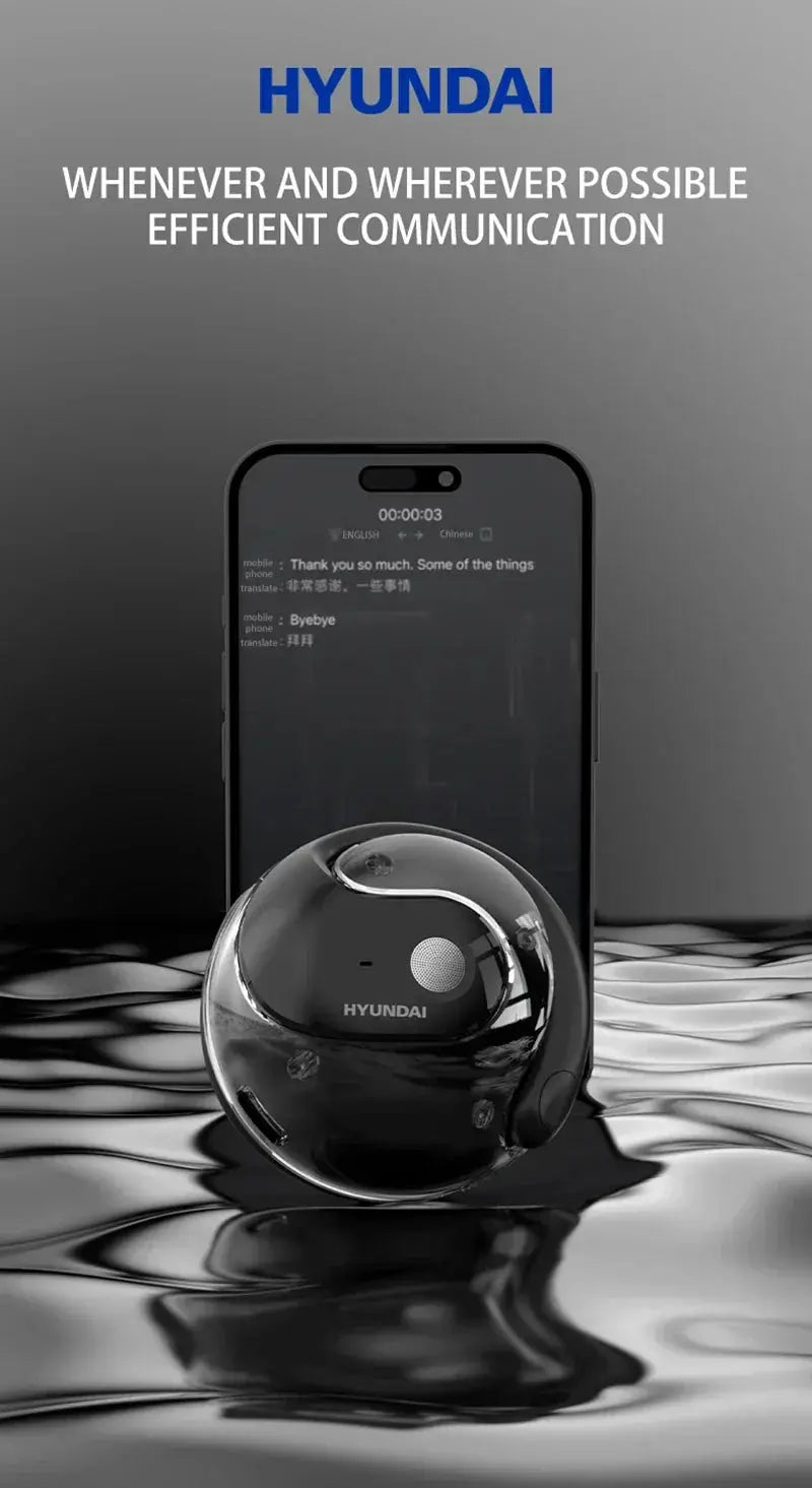 Wireless Bluetooth Translation Earbuds With AI Translation