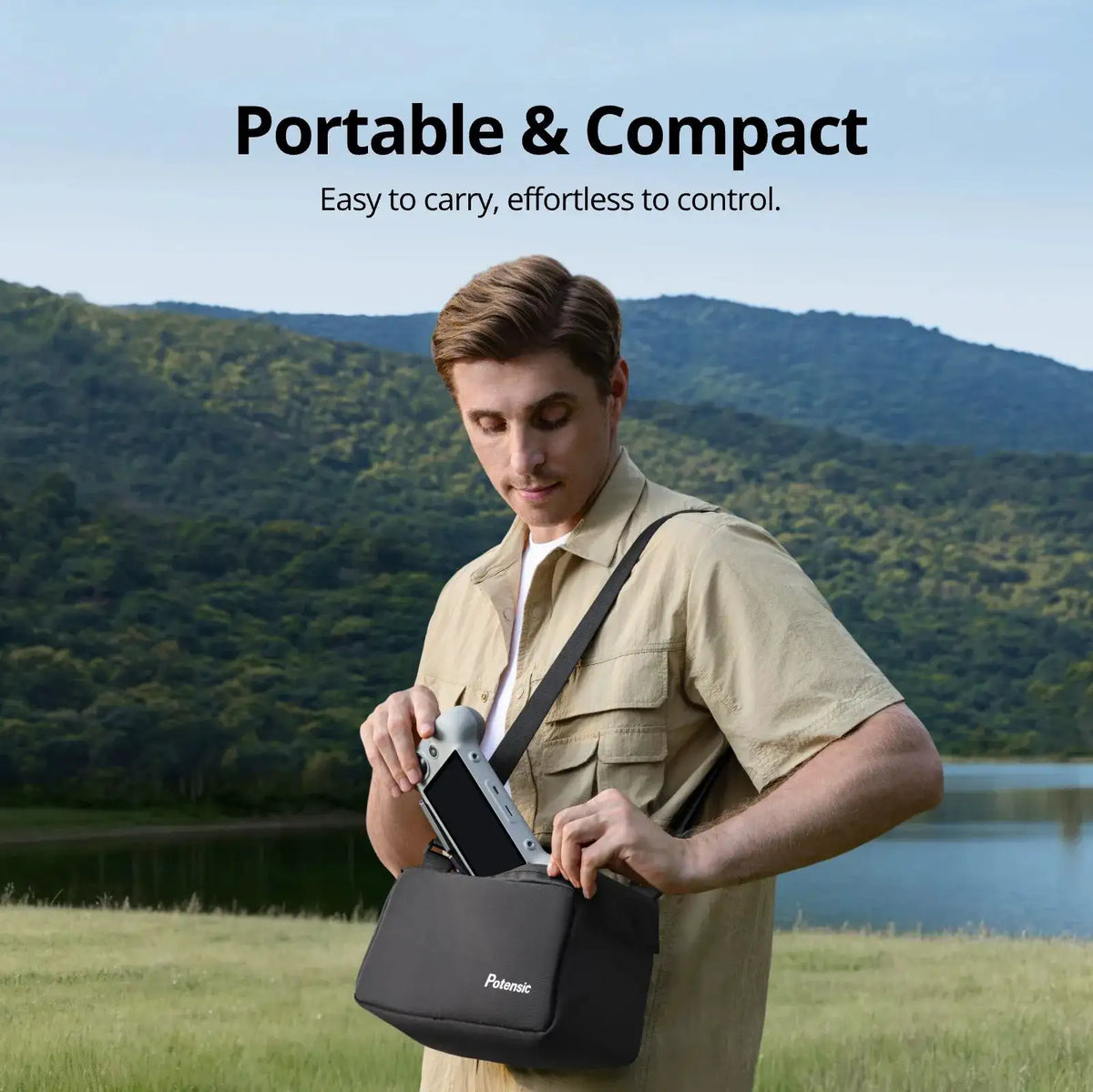 Potensic ATOM Drone with PTD Remote Control Video, Photo Camera — product view 6