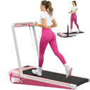 Portable Incline Treadmill 320Lb Capacity LED Display Remote