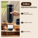 3 In 1 Portable Cordless Espresso Machine Travel Maker