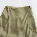 Satin Midi Dress For Women Comfort Fit