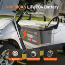 Humsienk 48V 100Ah LiFePO4 Golf Cart Battery