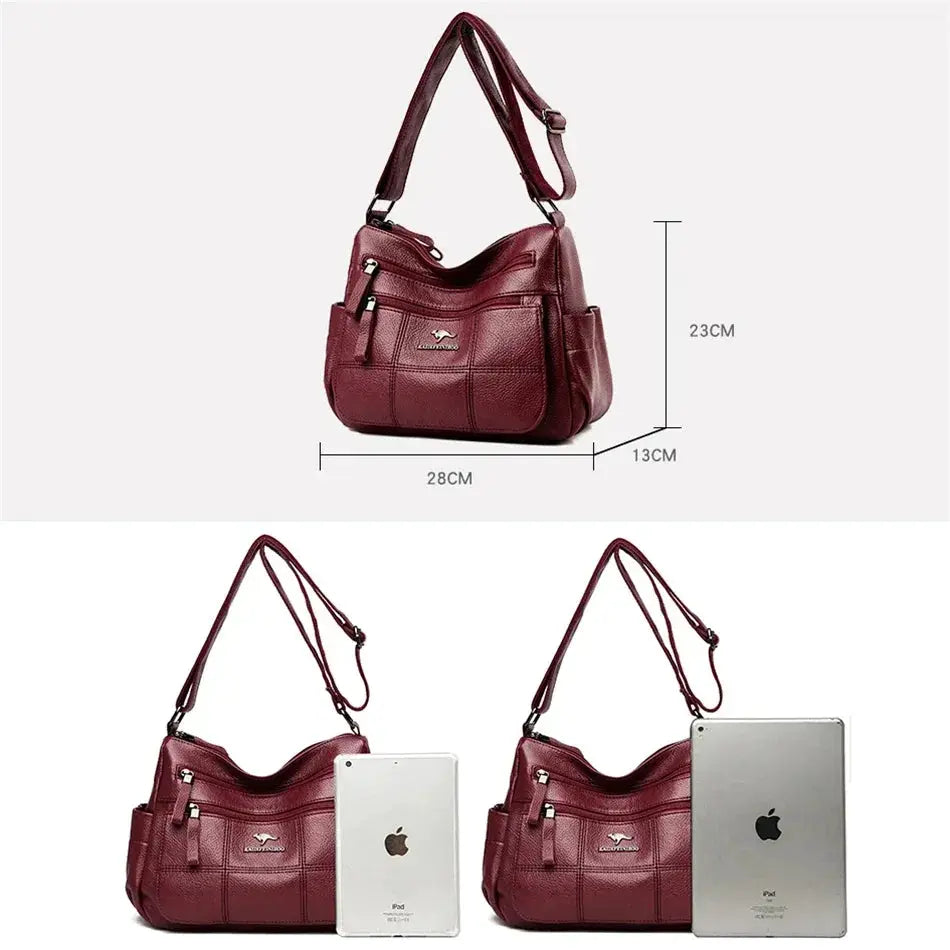 Genuine Brand Leather Luxury Handbag For Women Everyday
