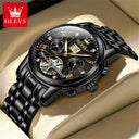 Olevs Men Tourbillon Mechanical Watch