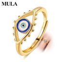 Mula Sterling Silver Ring Golden