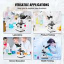 LED Illuminated Compound Microscope