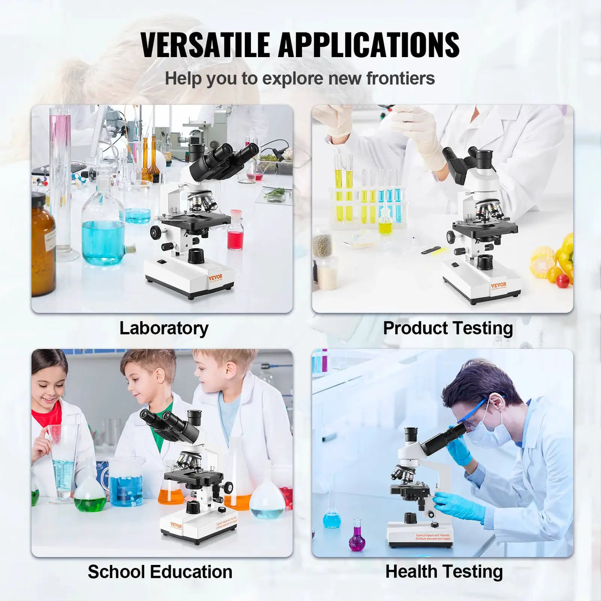 LED Illuminated Compound Microscope — product image 6