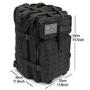 QT&QY 30/50L Tactical Backpacks Man Travel Survival Bag