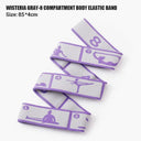 Segmented Yoga Resistance Bands for Adults and Children