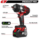 Brushless Impact Wrench - High Torque Performance