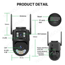 Outdoor Security Cam for Auto Tracking