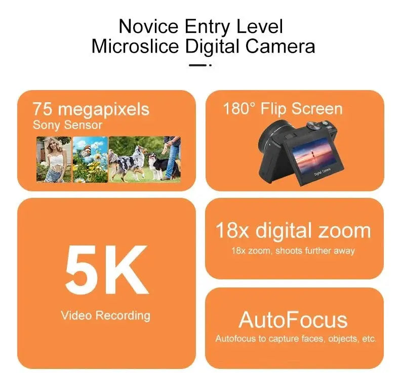 High-Res Digital Camera for Creators — product view 12
