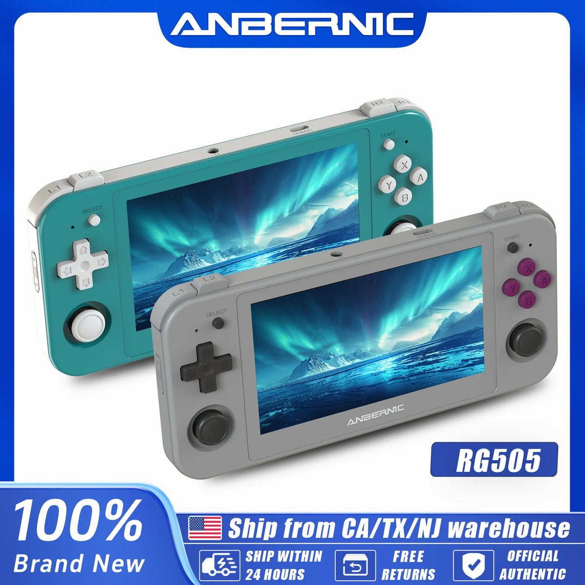 Anbernic Handheld Game Console Android System Unisoc Tiger OLED — product view 1