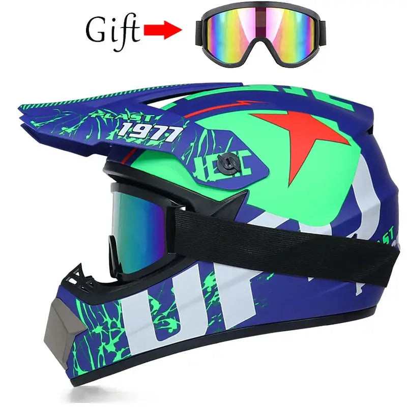Orz Motocross Off Road Helmet — product view 10
