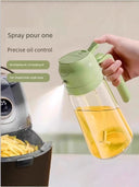 Glass Spray Oil Bottle Jar For Air Fryer Kitchen Use