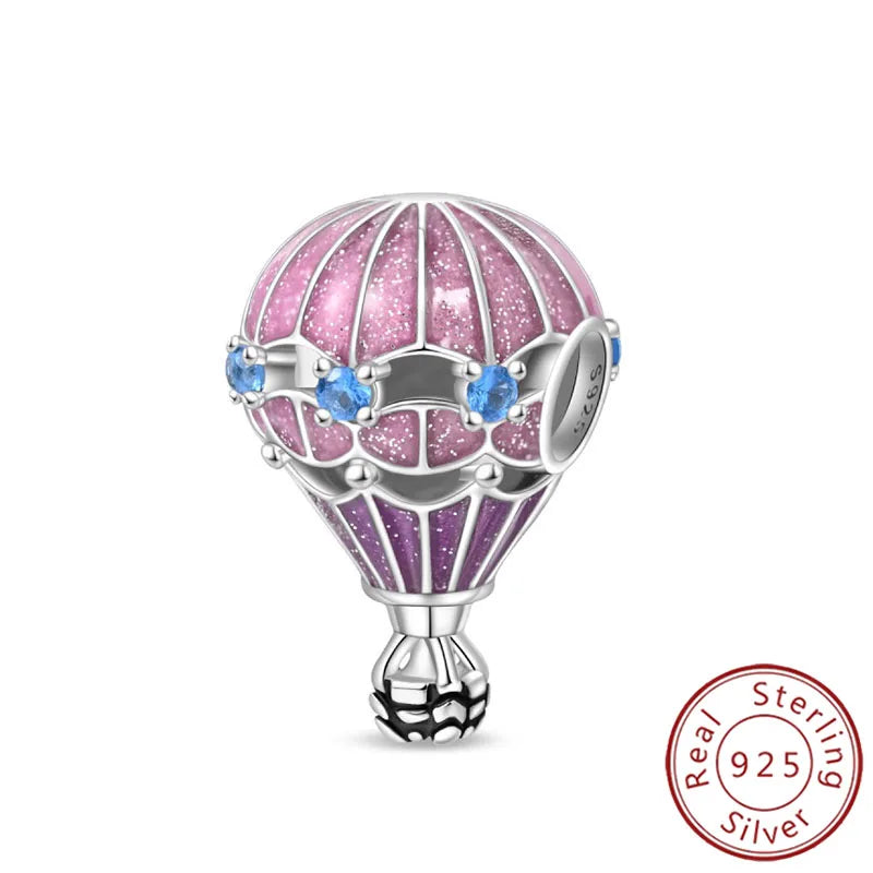Charm Sterling Silver Luminous Firefly