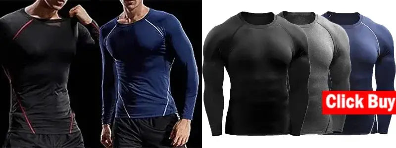 Men Running T Shirt Quick Dry Compression Top For Training