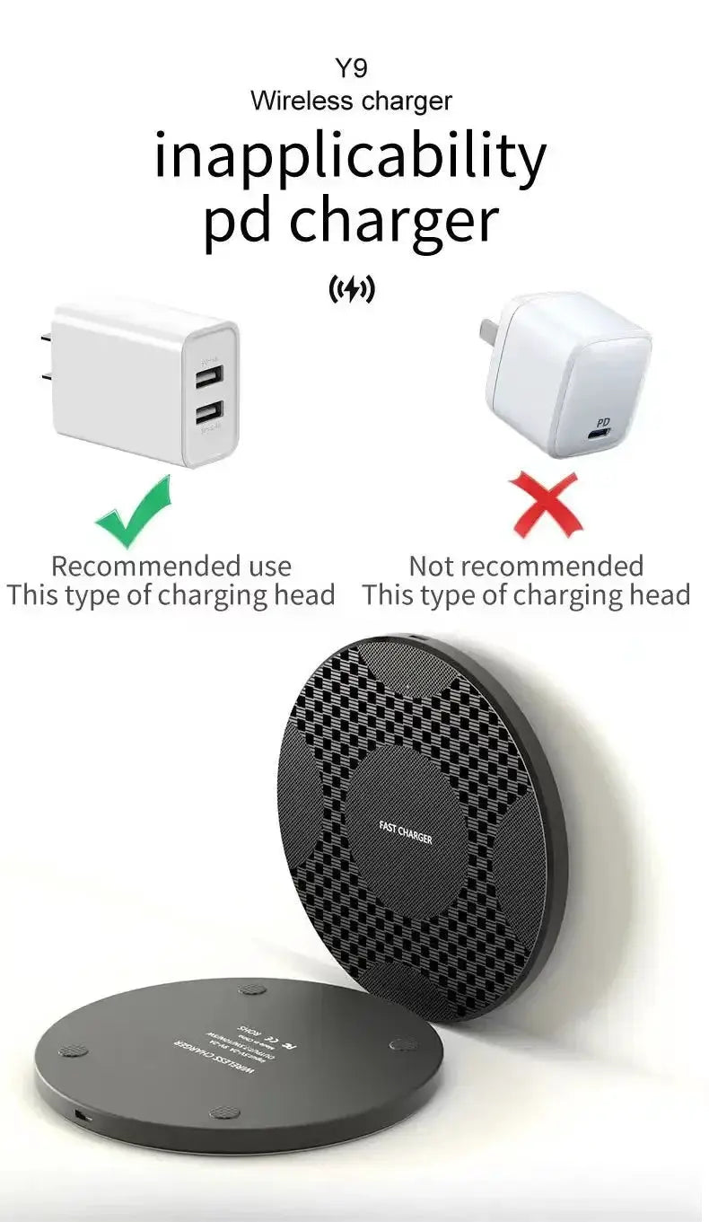 iPhone and Samsung Fast Wireless Pad — product view 18
