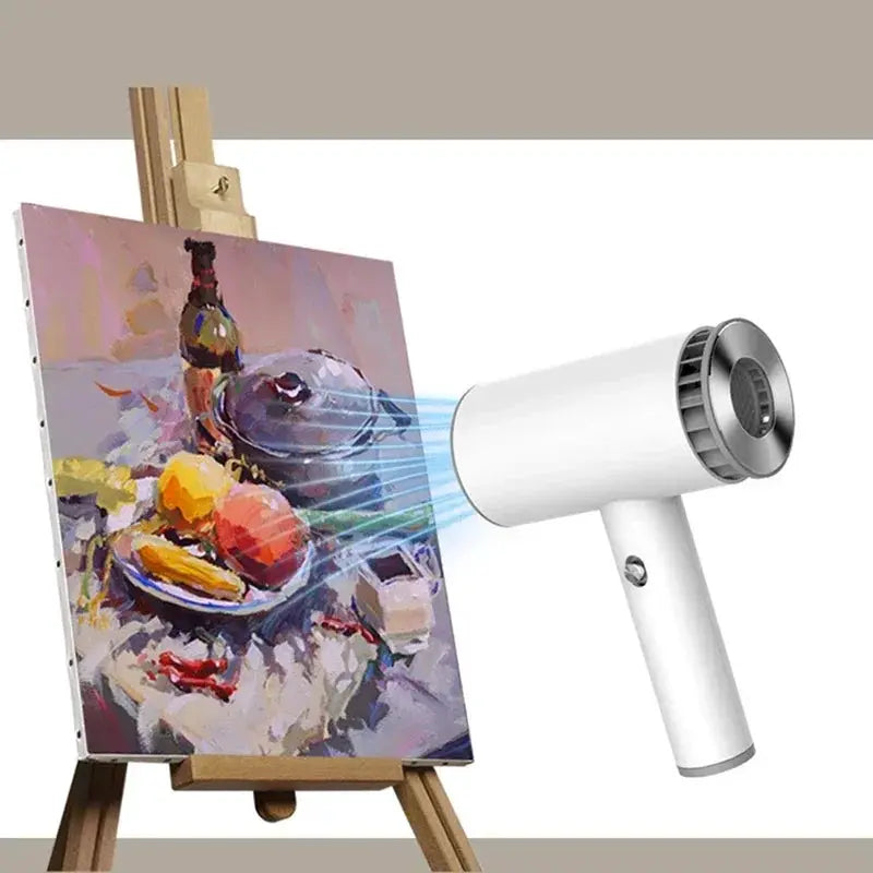 Rechargeable Cordless Hair Dryer Hot Cold Wind Design