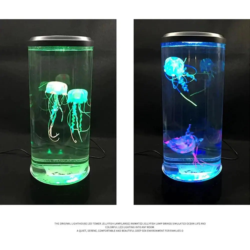 Color Changing Jellyfish Lamp Tranquil Night Light