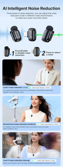 Clear Audio Lavalier Mic for On The Go