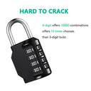 4 Digit Padlock - Heavy Duty Waterproof Security