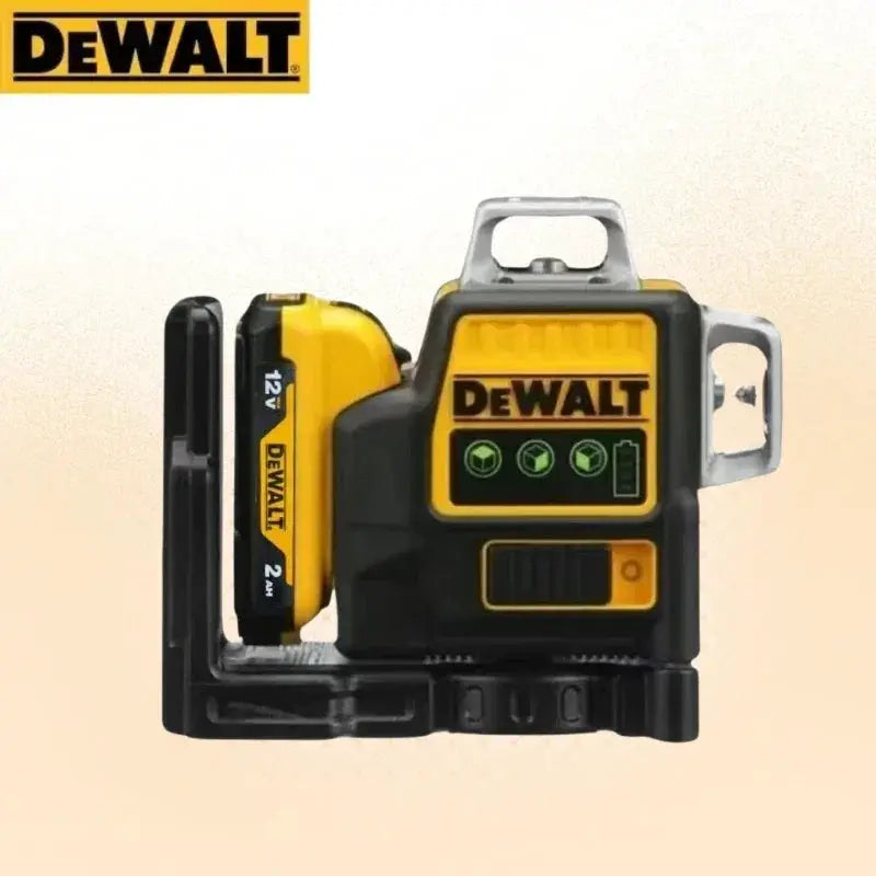 DW089LG Green Beam Laser Level 12 Lines 360 Coverage Tool