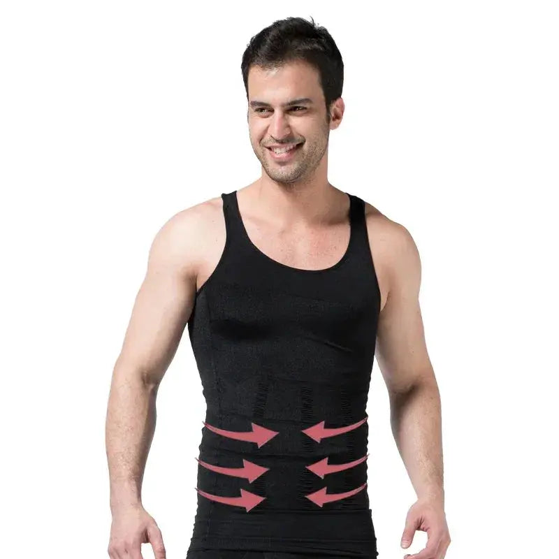 Men's Slimming Compression Vest for Tummy Control Waistline