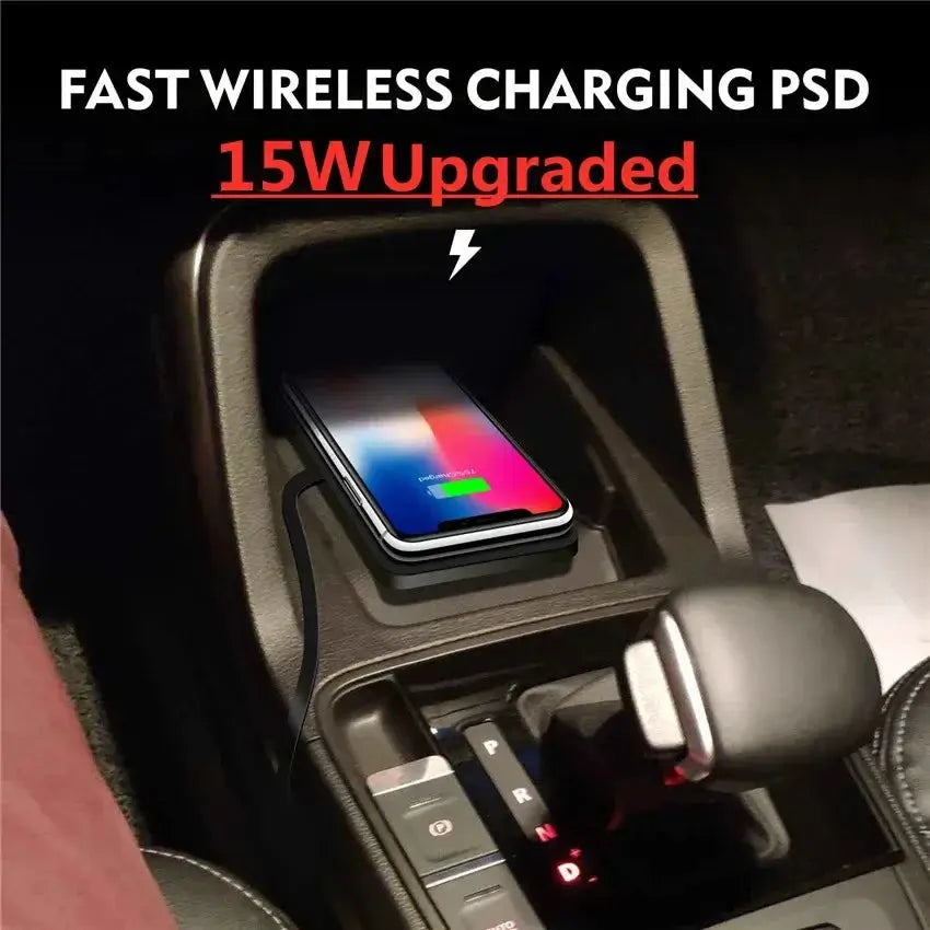 Wireless Car Charger Dock Pad 15W Fast Wireless Charging
