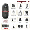 4K Mini Action Camera - Easy Magnetic Mount