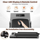 Foldable Desk Treadmill With Bluetooth Speaker Walking Pad