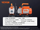 VEVOR 1&2 Stage Vacuum Pump 3.5/5/7CFM AC120V HVAC Tool
