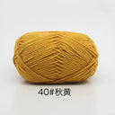 40-50g 4ply Milk Cotton Knitting Yarn For Crochet Craft