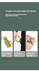 1Pc 55% Off Mini Sun Umbrella Pocket Rain Umbrella