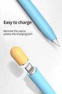 PZOZ For Apple Pencil 2 1st 2nd Case Portable Silicone Cover