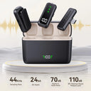 Wireless Lavalier Microphone Charging Case