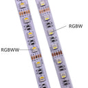 4 In 1 RGBW LED Strip SMD5050 12V 24V IP65 Waterproof Tape For Ambient Lighting