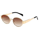 Trendy UV400 Punk Round Sunglasses for Men and Women