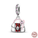 Sterling Silver Heels Lipstick Camera