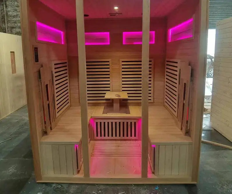 Heavenly Sauna Room Luxury Outdoor Relaxation Experience