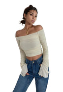 Comfort Mesh Top for Women Autumn