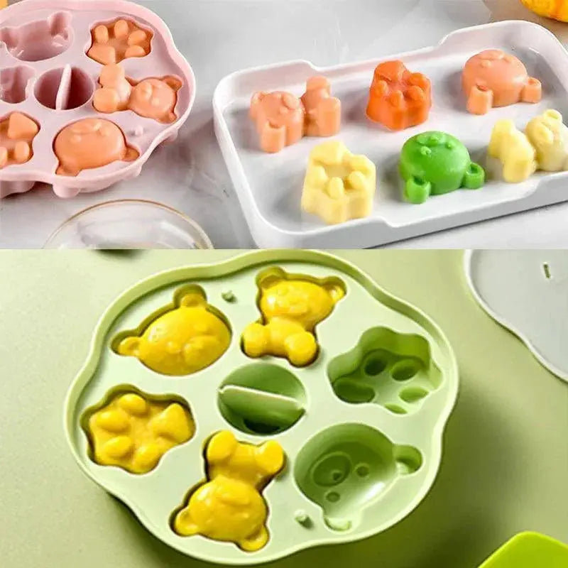 Silicone Muffin Molds Cupcake Ice Cube Mold For Air Fryer
