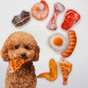 Funny Dog Squeaky Meat Seafood Toy Series for Dogs
